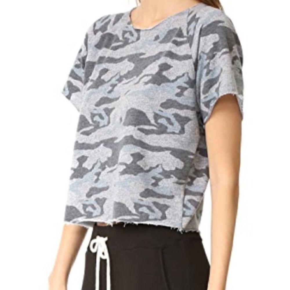 ‎MONROW Camouflage Sweatshirt Tee Size Medi…